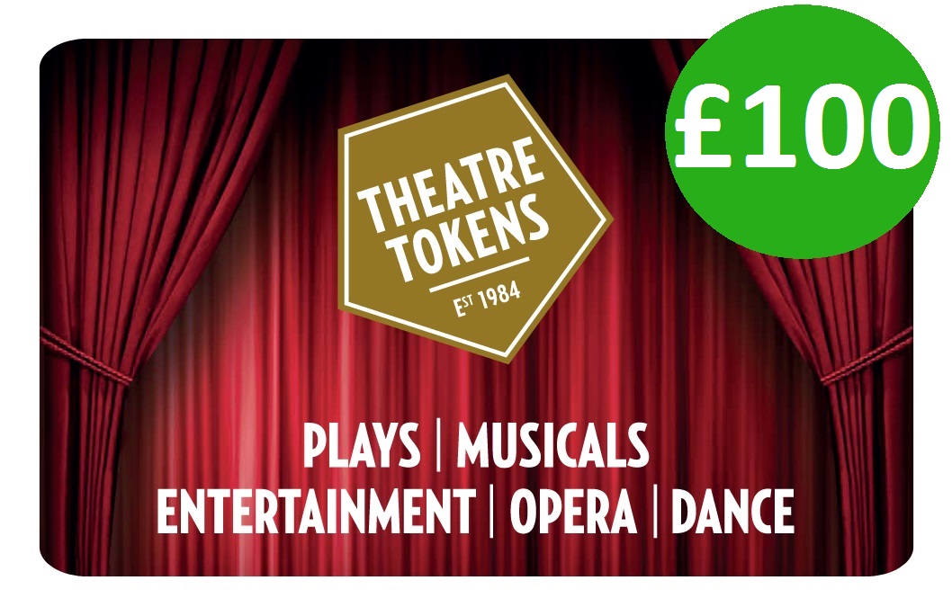 £100 Theatre Token Gift Card Vouchers - Click Image to Close