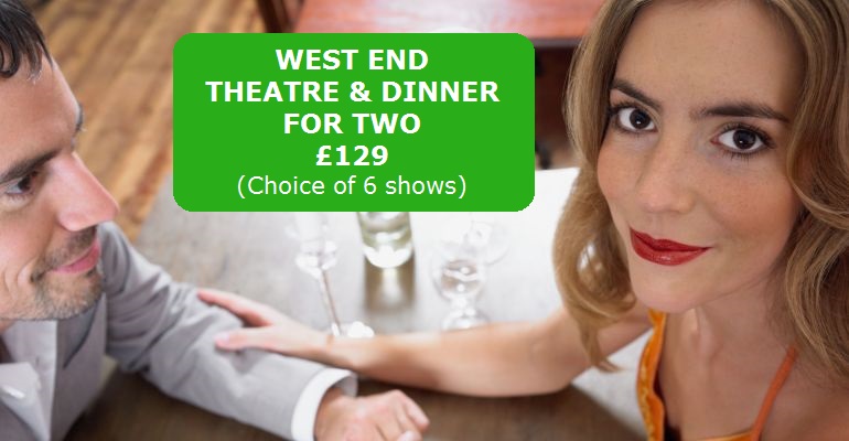 Theatre and Dinner Gift Vouchers